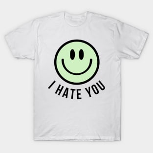 I hate you emoji T-Shirt